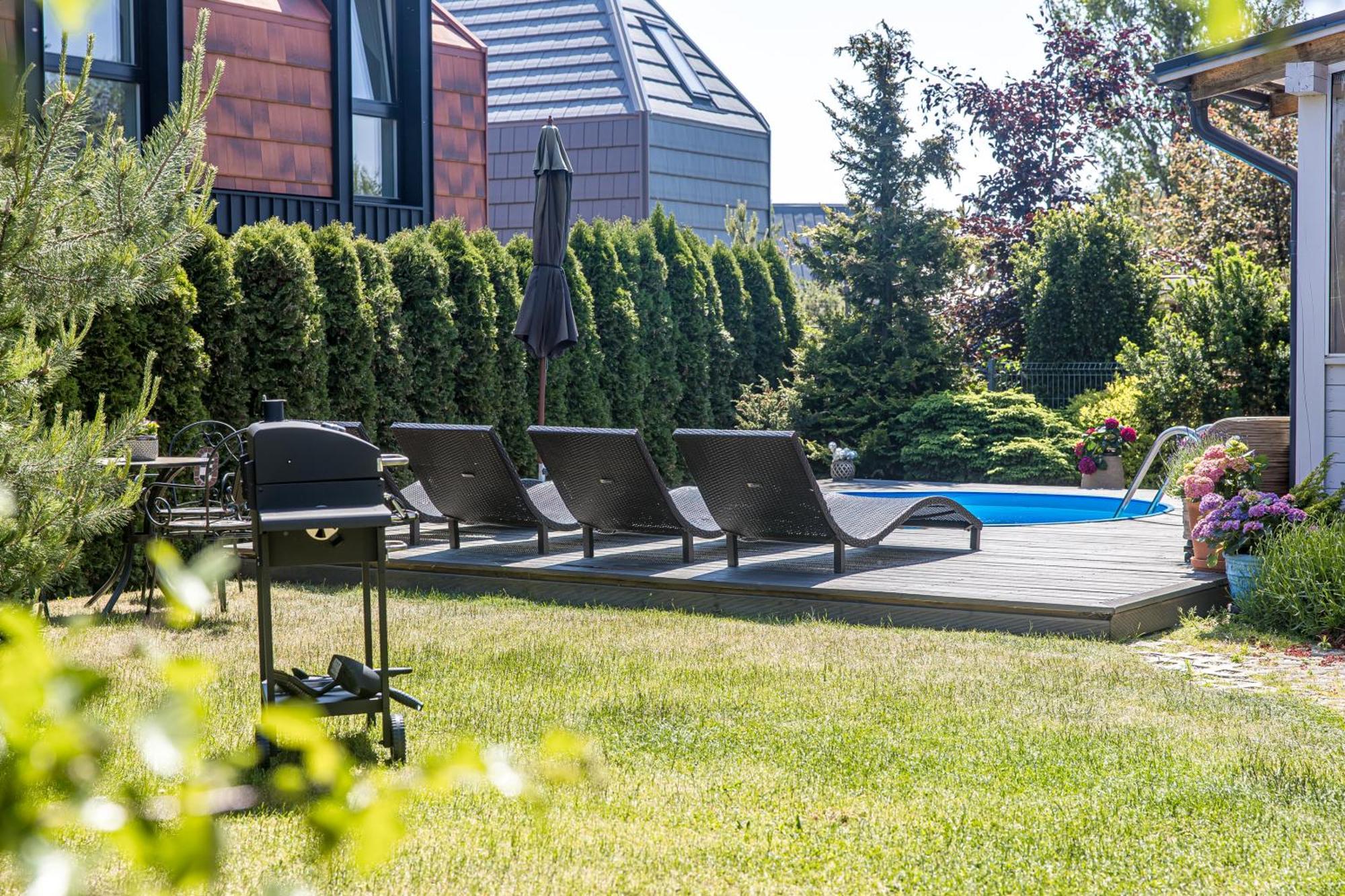 Villa With Private Pool Laumes Juosta Palanga Bagian luar foto